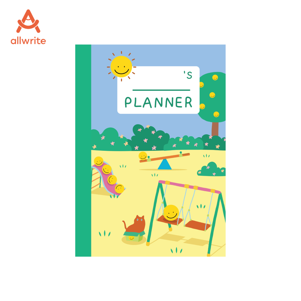 allwrite สมุดแพลนเนอร์ A5 Today’s Goal ใช้ได้ตลอดทั้งปี AW264