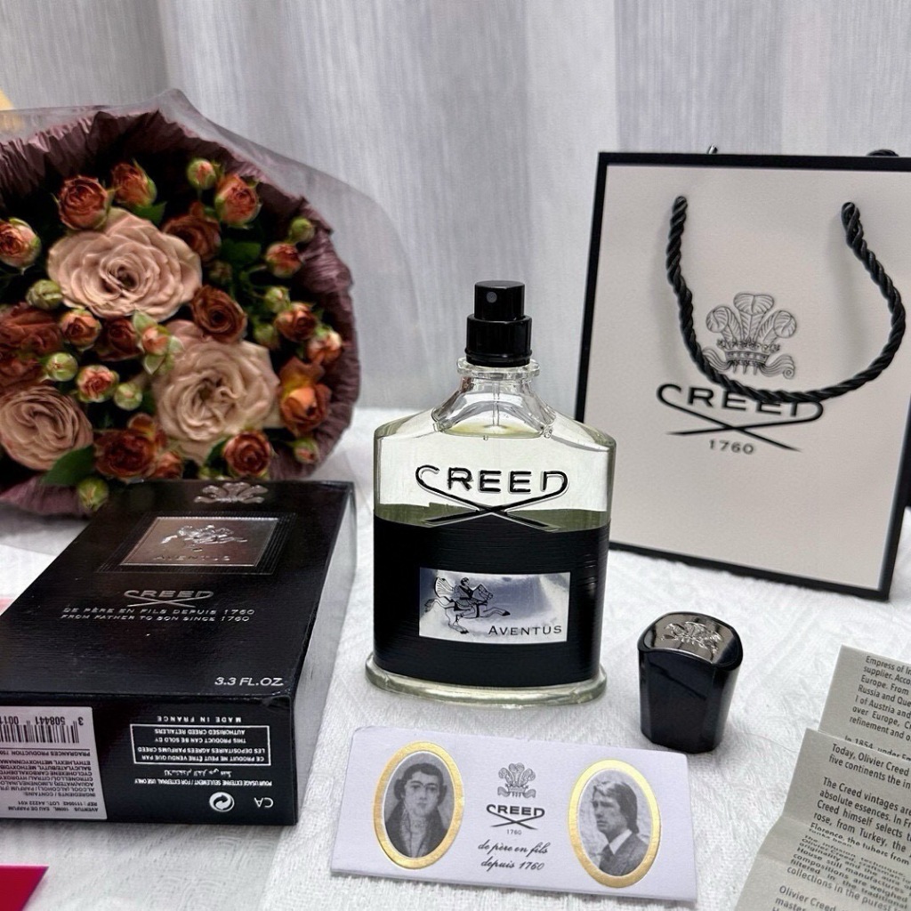 ❖Original Creed Aventus EDP Eau de Toilette 100ML น้ำหอมผู้ชาย, น้ำหอมผู้ชายแท้.