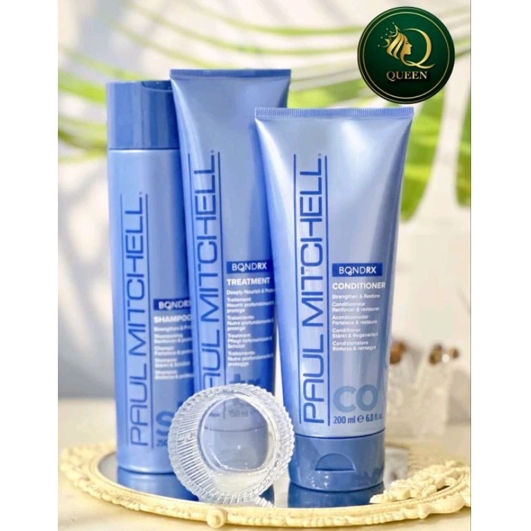 Paul Mitchell BONDRX SHAMPOO /CONDITIONER /TREATMENT ลดผมร่วง ผมที่ผ่านการทำเคมี ผมดัด ผมแห้งเสีย ซ่อมแกนผม หอม นุ่ม