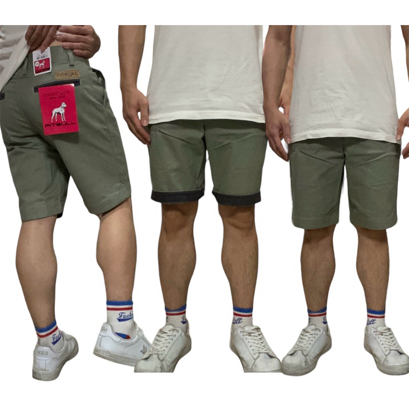 กางเกงขาสั้นผู้ชาย ผ้านุ่ม ระบายอากาศดี ใส่สบาย มีหลายสี | Pitbull Shorts