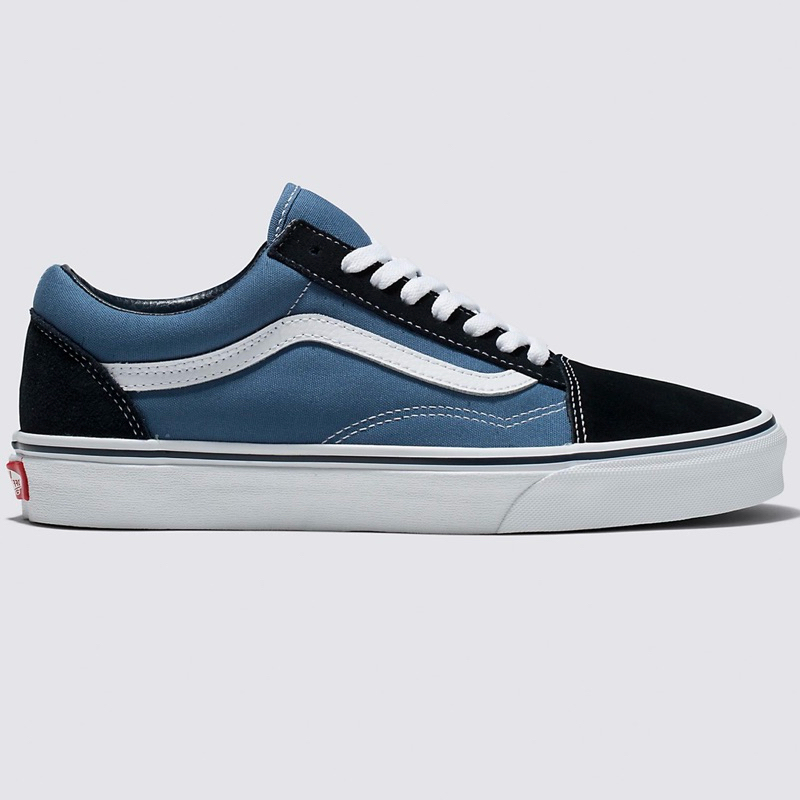 VANS OLD SKOOL NAVY SNEAKERS สินค้ามีประกันแท้