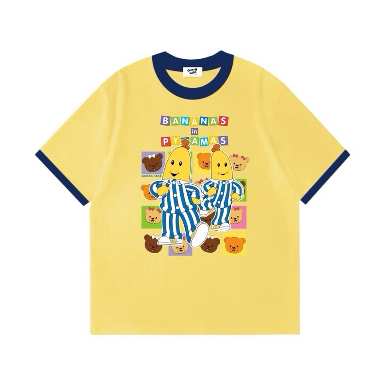 ◡̈ เสื้อยืด Oversize Banana (ป้าย Qotton Land)
