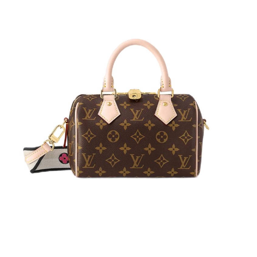 [พรีเซลล์ยุโรป] LOUIS VUITTON Speedy 20 mit Schulterriemen สายสะพายไหล่แบบถอดได้/กระเป๋าถือ/กระเป๋าส