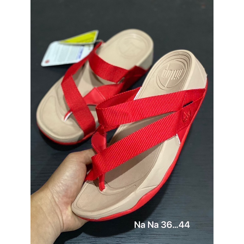 FITFLOP SLING รองเท้าแตะแบบหูหนีบผู้ชาย/ผู้หญิง36 × 45 สินค้าพร้อมส่ง
