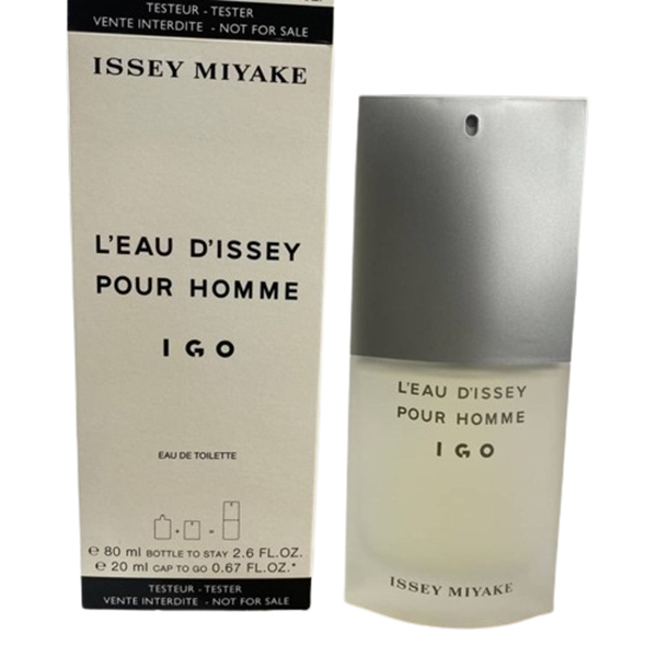 น้ำหอม Issey Miyake L' Eau d' Issey pour Homme EDT IGO 80+20ml (กล่องเทส)