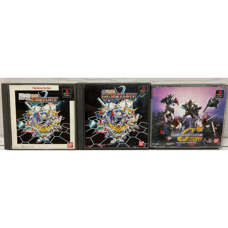 แผ่นแท้ [PS1] รวมทุกภาค SD Gundam (Japan) G Generation Mobile Suit