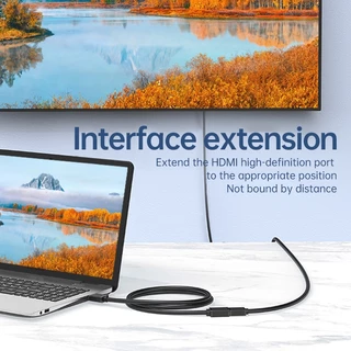 Seamwi สายเคเบิลต่อขยาย 4K HDMI Extension Cable Male to Female รองรับ 4K 60Hz สายยาว 0.5m-3m