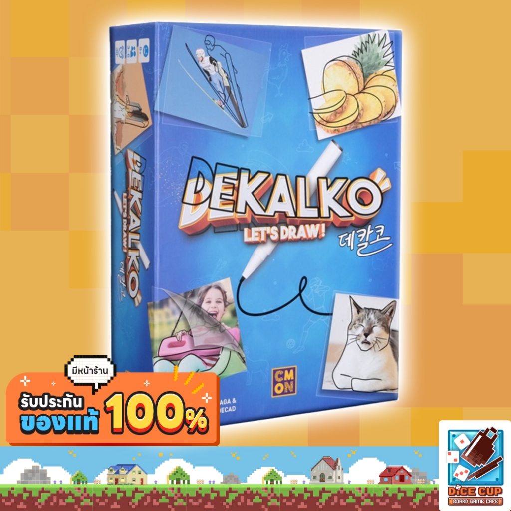 [ของแท้] Dekalko TH/EN Board Game บอร์ดเกม THAI/ไทย