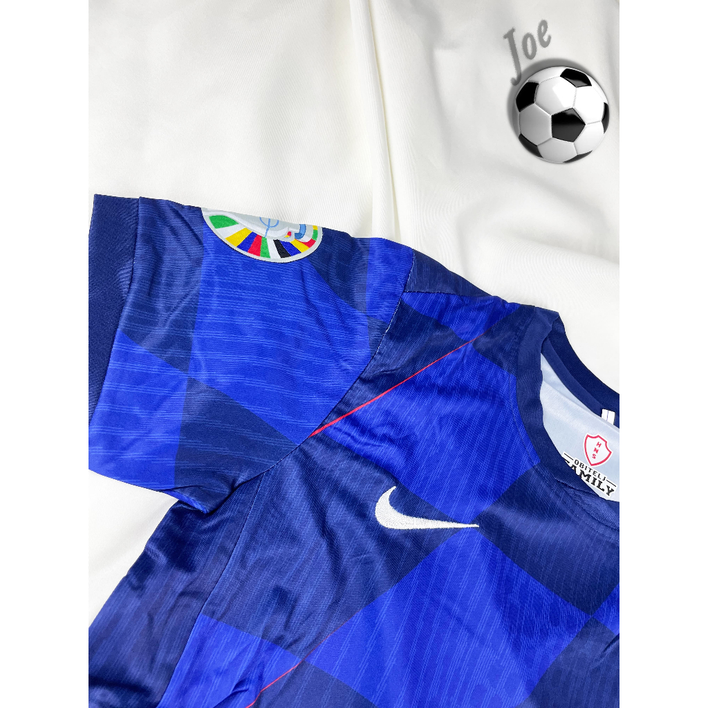 ชุดบอลทีมชาติ Croatia (Blue) เสื้อบอลและกางเกงบอลผู้ชาย ปี 2024-2025 ใหม่ล่าสุด