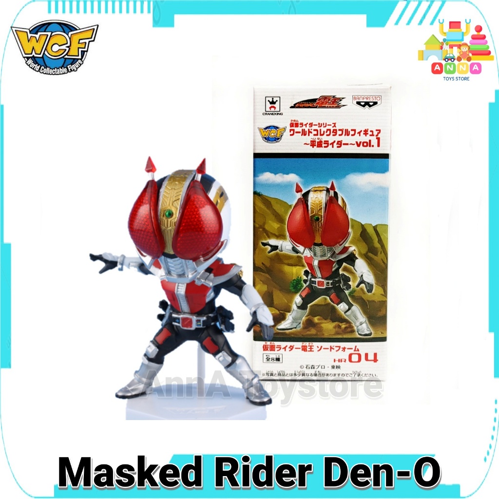 Banpresto WCF Kamen Rider Den-O Vol.1 HR04 โมเดล คาเมนไรเดอร์ มาสไรเดอร์ เดนโอ โมเดลหัวโต ของแท้