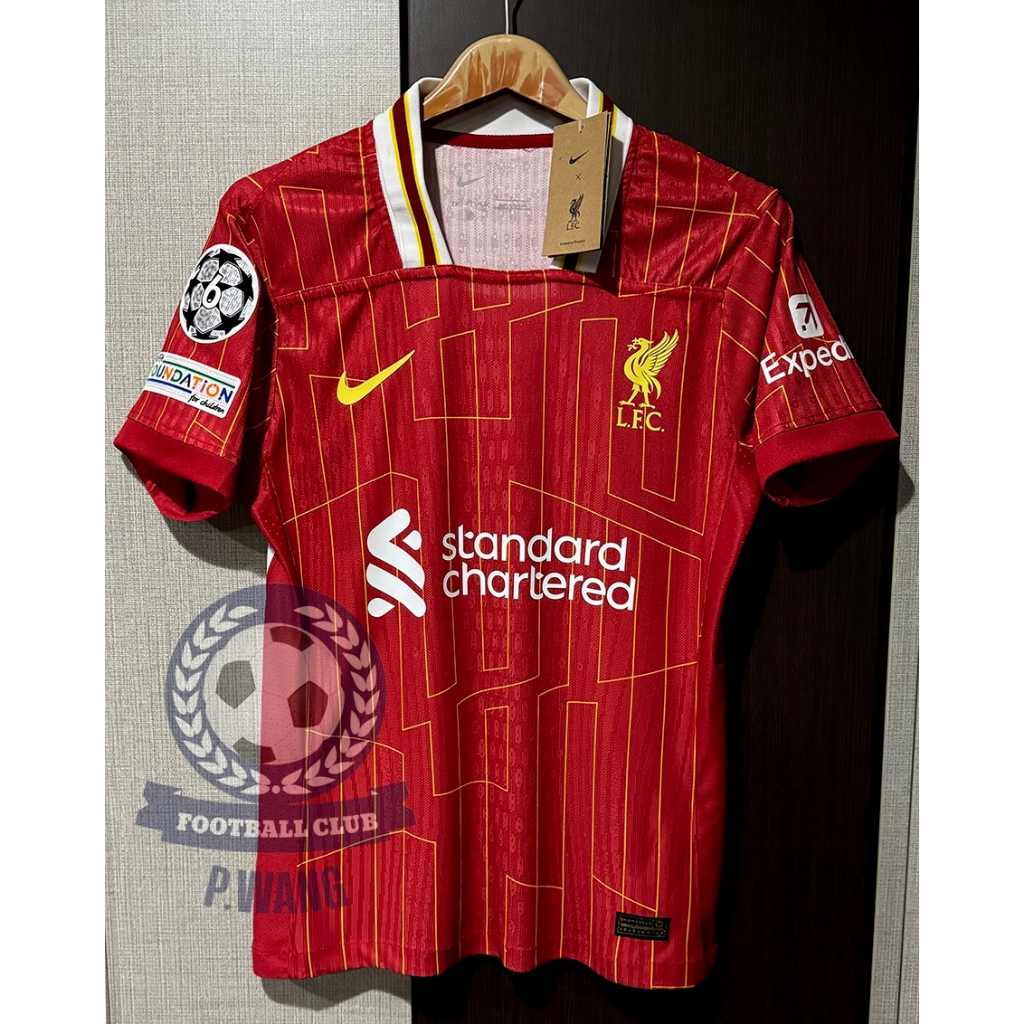 New!! เสื้อฟุตบอล หงษ์แดง Home เหย้า (PLAYER) เกรดนักเตะ 2024/25 พรีเมียร์ลีกUCL ชื่อนักเตะ+พร้อมเบอร์ (ครบทุกคน)