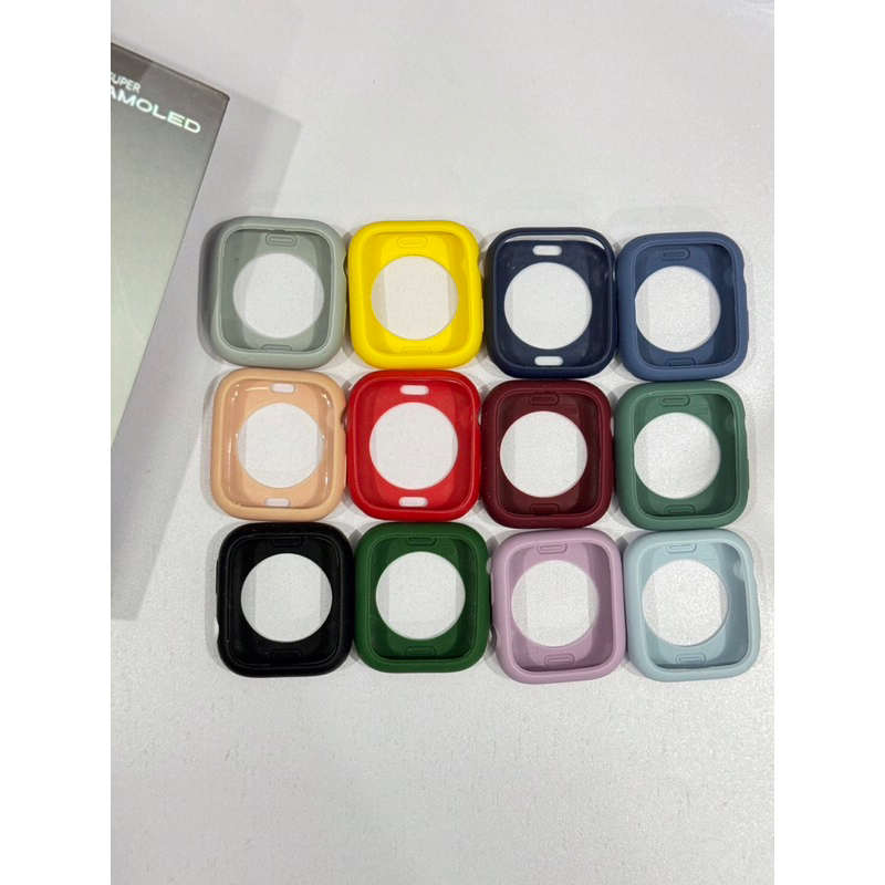 เคส สมาร์ทวอทช์ สำหรับ X29pro max,x69pro max ,wk19pro max ,hk9pro +,watch 9Max  ขนาด 45mm แบบซิลิโคน