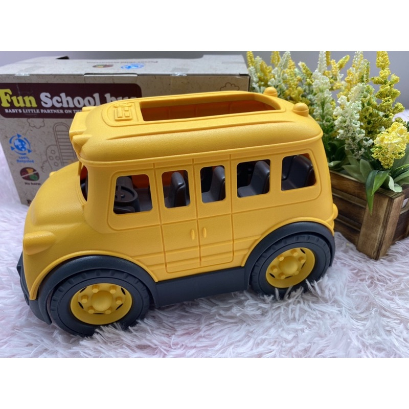 🌈ของเล่นเด็ก รถของเล่นเด็ก รถโรงเรียน รถโรงเรียนเด็กเล่น School Bus สคูลบัส ของเล่นเสริมพัฒนาการ