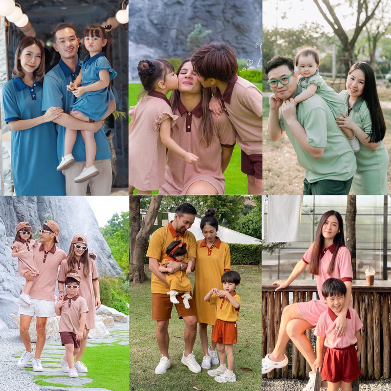 ชุดพ่อแม่ลูก ชุดครอบครัว ที่แม่ๆรอคอย ขายดี