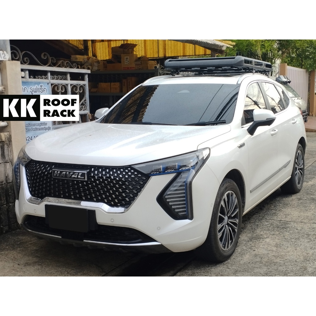 แร็คหลังคา พร้อมถาดอลูมิเนียม สำหรับ GWM Haval Jolion ของใหม่ ไม่เจาะหลังคา