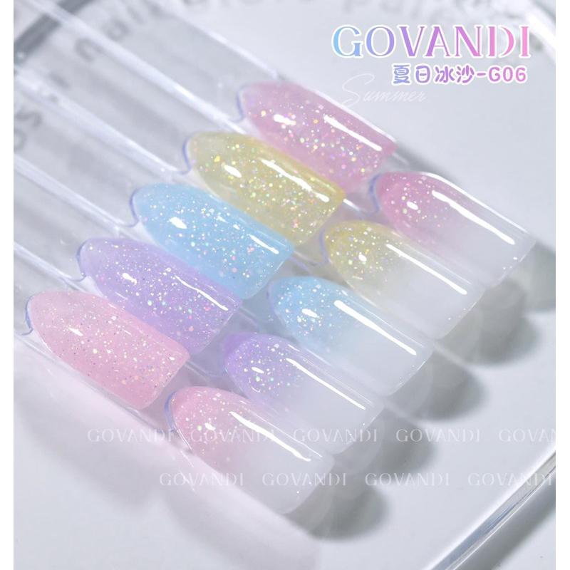 สีแน่นมากๆค่ะสวยมากเลยค่ะgovandi 9สี คะ