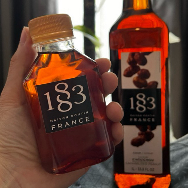 1883 น้ำเชื่อมรส CARAMELISED PEANUT แบ่งขาย