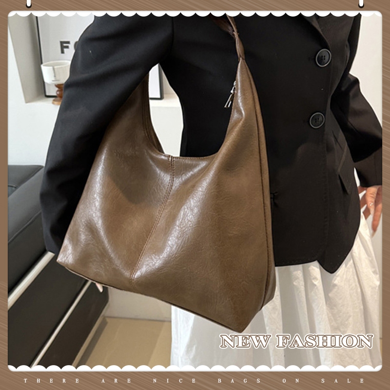 LxShop    กระเป๋าแฟชั่นผู้หญิง เป็นงานสะพายไหล่ สีสันคุมโทนมินิมอล เหมาะกับทุกการแต่งกาย ราคาถูก พร้