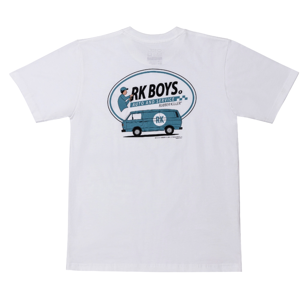 Rubber Killer - RK SERVICE BOY T-SHIRT (เสื้อยืดคอกลม)