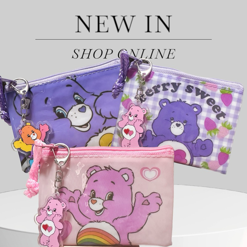 กระเป๋าใส่บัตร Sanrio ใส่เหรียญ carebears 🐻👛