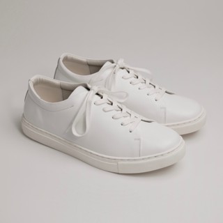 รองเท้าสนีกเกอร์หนังแท้สไตล์มินิมอล/Basic No.11