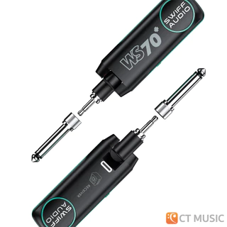 Swiff Audio WS-70 / WS-70+ Wireless System ไวร์เลส เครื่องดนตรี WS70 WS-70Plus WS70Plus SwiffAudio