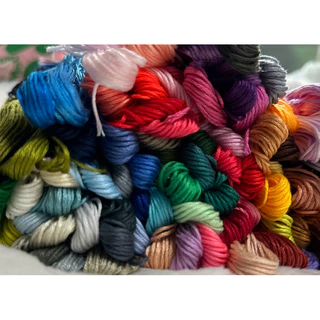 ไหมปัก เบอร์ 25 ชุด 50 สี 100 สี