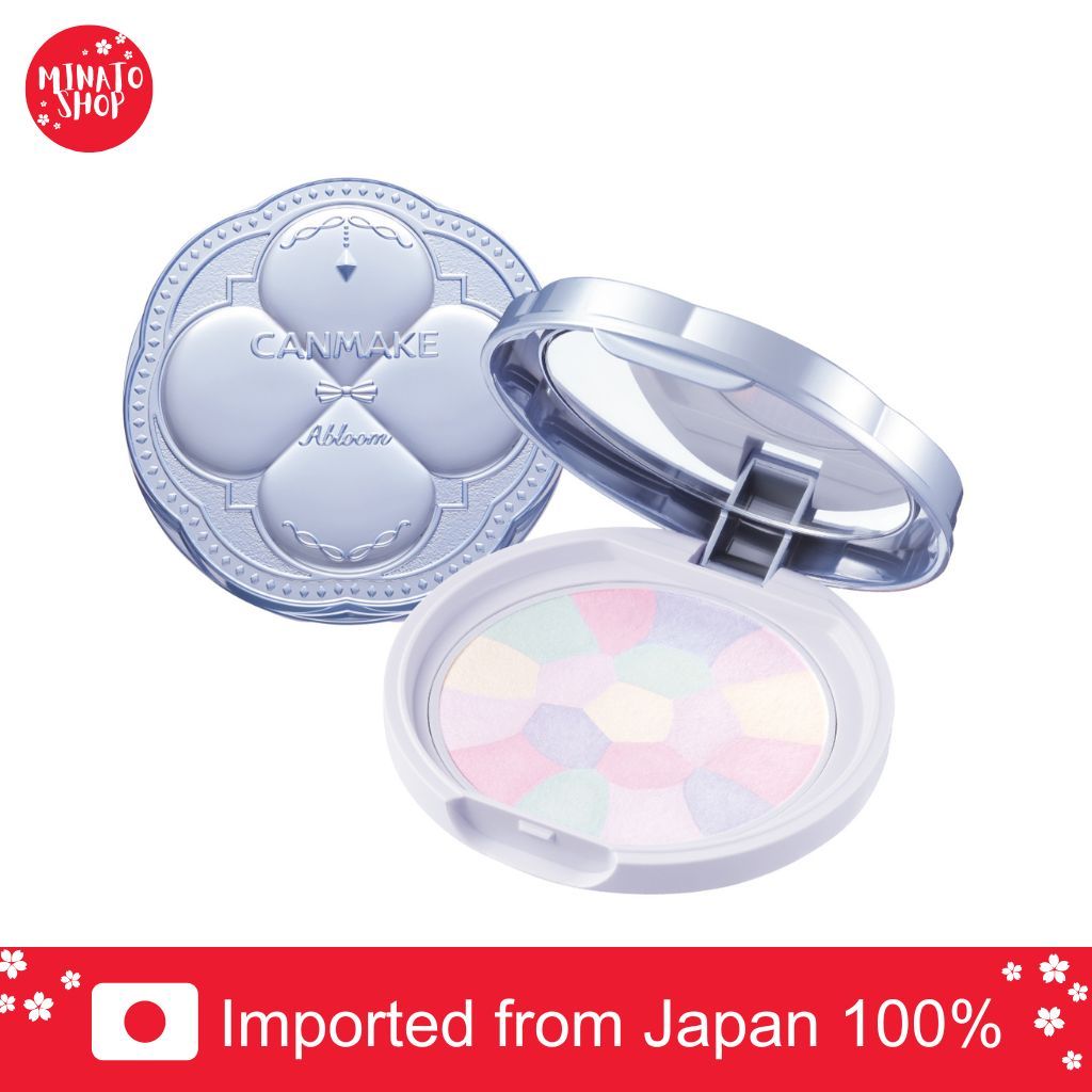 CANMAKE Illuminating Finish Powder ~Abloom~ SPF24 PA++ ลุคใหม่! แป้งฟินิชโกลว์ ไบรท์รุ่นใหม่ล่าสุด