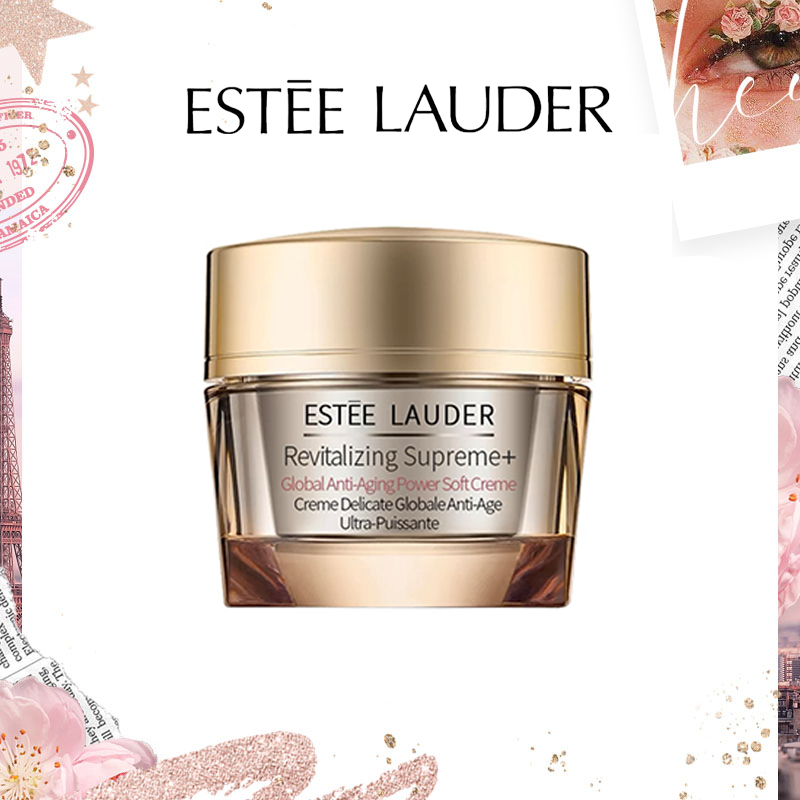 Estee Lauder Revitalizing Supreme+ Global Anti-Aging Power Soft Cream 75ml ครีมเอสเซ้นบํารุงผิวหน้า ให้ความชุ่มชื้น กระช