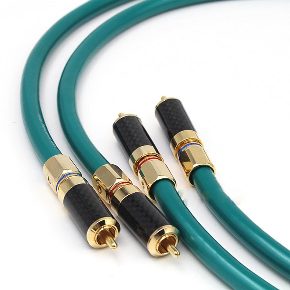 ...สายสัญญาณ RCA ORTOFON Reference 8NX หัวแจ็ค RCA Carbon Kevlar ชุบทอง หรือโรเดียม แบบ 2 เส้น