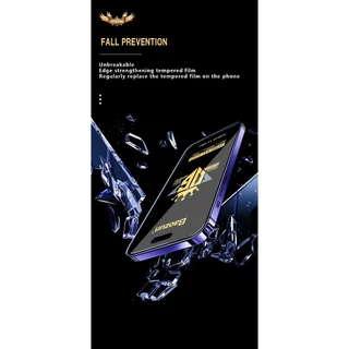 🔥 Hot 🔥OG HD / ติดง่าย ฟิล์มกระจก ใส เต็มจอ For iPhone นิรภัย OG 17 Pro Max 17Air/16E 15 14 13 12 11 XR Xs 7 Plus/8/6S/