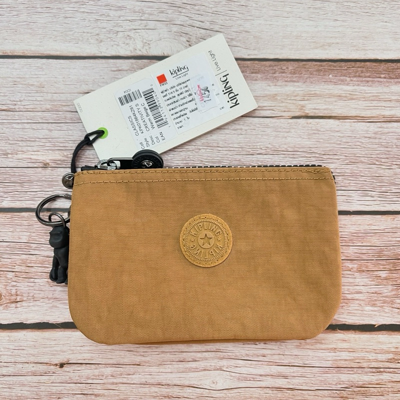 Kipling Creativity S กระเป๋าสตางค์ใบเล็ก 1 ซิบ 3 ช่อง พร้อมส่ง