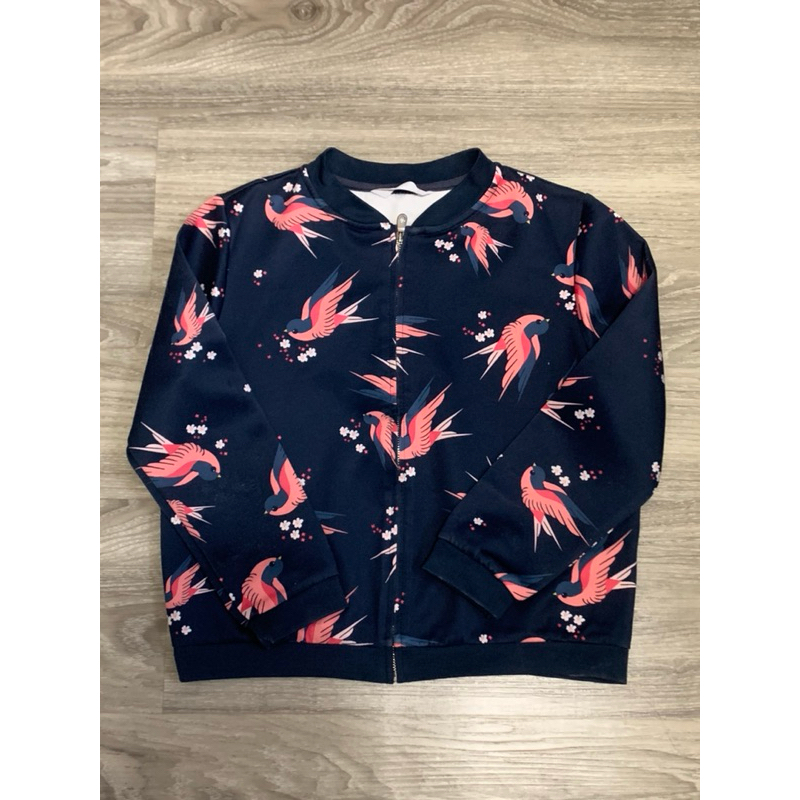 (used) H&M Girl Bomber Jacket size US 8-10Y