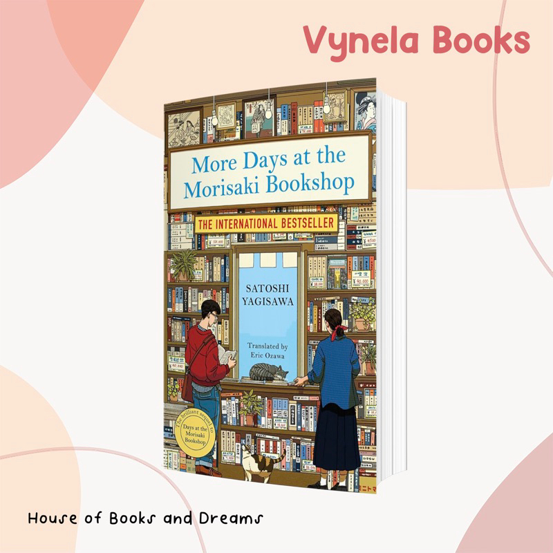 VYNELA (หนังสือภาษาอังกฤษ) MORE DAYS AT THE MORISAKI BOOKSHOP (UK / DAYS AT THE MORISAKI BOOKSHOP #2