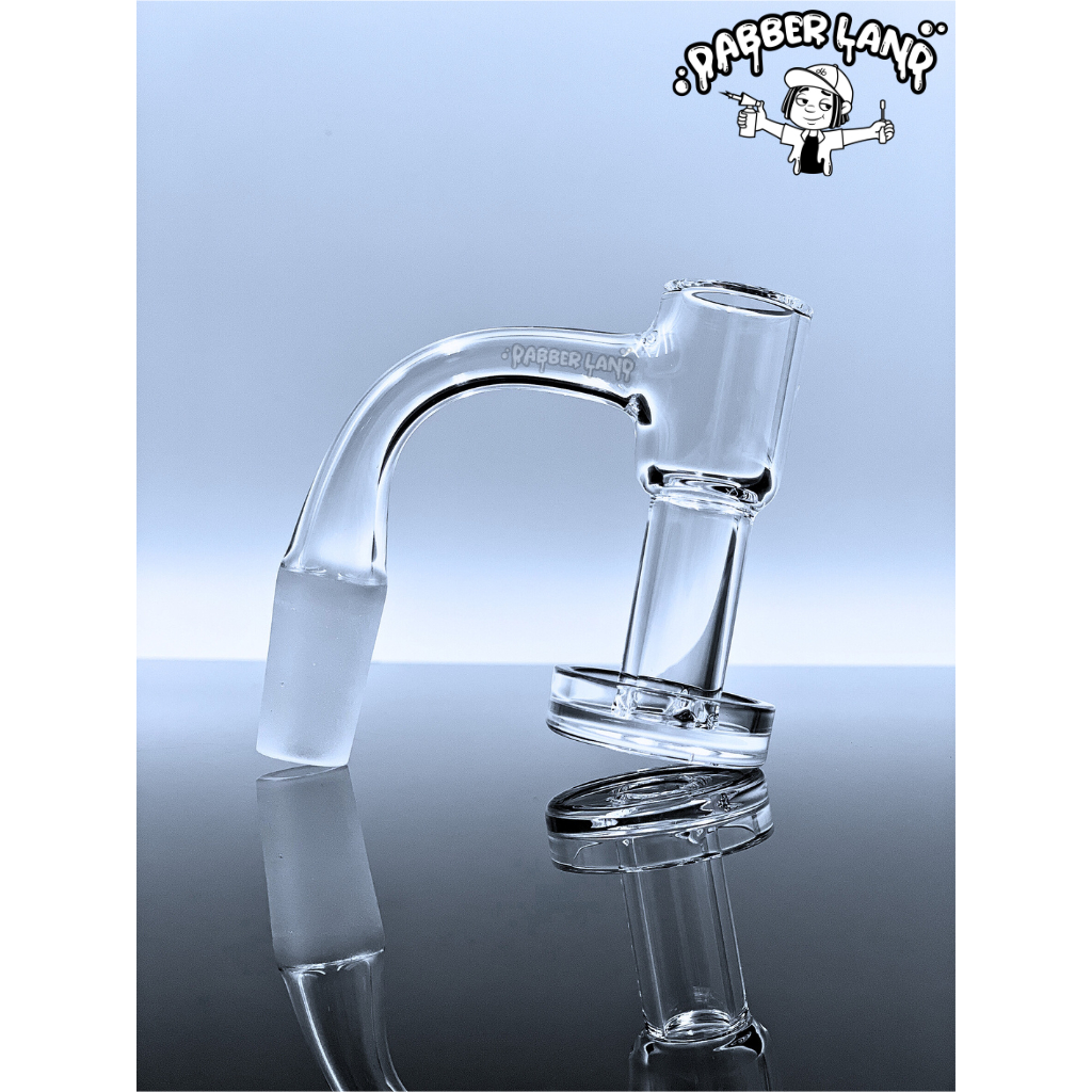 Quartz Banger Full Weld Weked Thick Dish Terp Slurper ( DL15 ) โจ๋แดบ ควอตซ์ แบงเกอร์