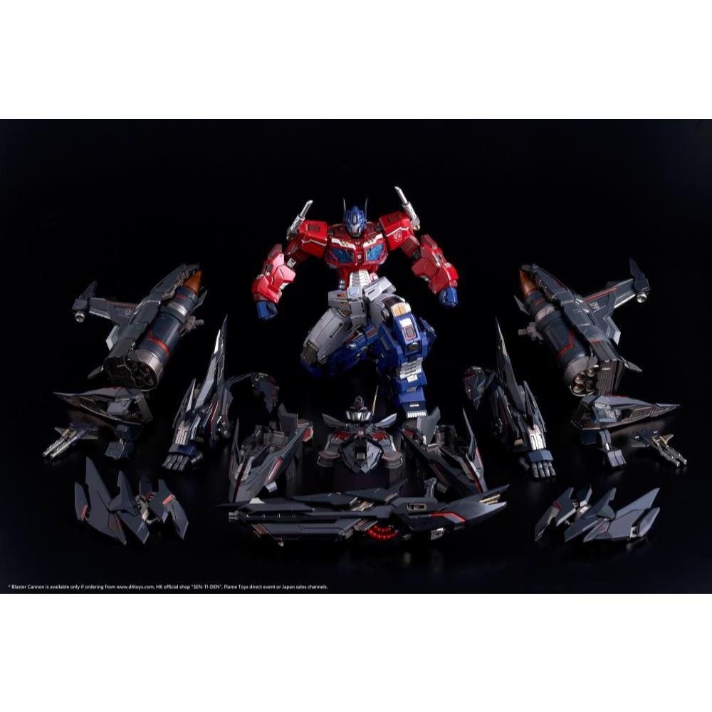 FLAME TOYS Transformers Kuro Kara Kuri #04 Optimus Prime (Reissue) & #04UP Optimus Prime Jet Power A