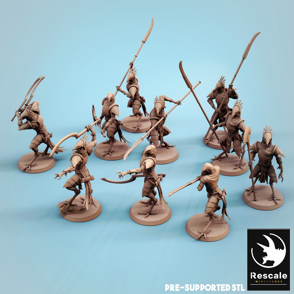 Kenku Soldier (ชุดนักรบอีกา)