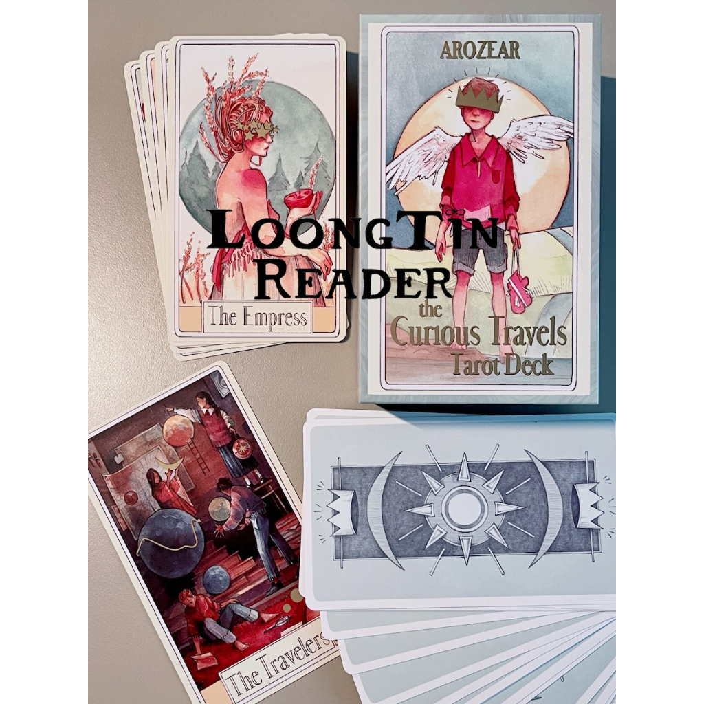 The Curious Travels Tarot Deck: The Artist's Edition ไพ่ทาโรต์ ไพ่ยิปซี ของแท้ เวอร์ชันศิลปินจัดพิมพ์เอง