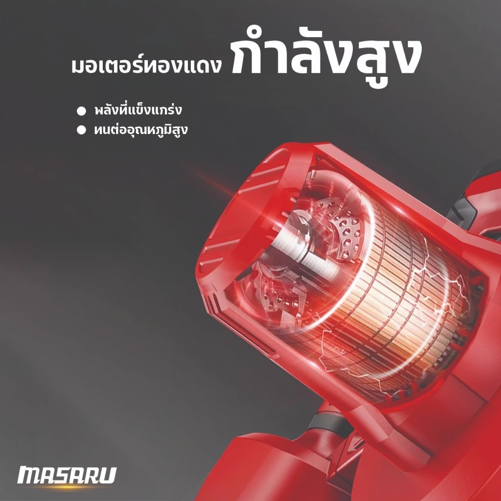 เครื่องเป่าลมไร้สาย 2in1เป่าลมและดูดฝุ่น 99900W รุ่นครัวเรือนพลังงานสูง เครื่องเป่าลม ล้างแอร์ เครื่องเป่าลมไฟฟ้า Blower thumbnail 6