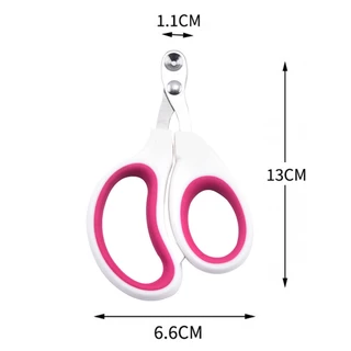 yoyopet : กรรไกรตัดเล็บแมว ที่ตัดเล็บแมว ตัดเล็บสัตว์เลี้ยง ทรงกลม ป้องกันการตัดโดนเส้นเลือดของแมว