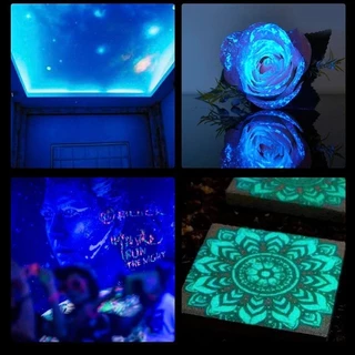 สีเรืองแสง สีผสม สีอะคริลิคเรืองแสงในที่มืด ทาเครื่องใช้หรือผสมสียูวีเรซิ่น อีพ้อกซี่ ตกแต่งเครื่องประดับต่างๆ diy