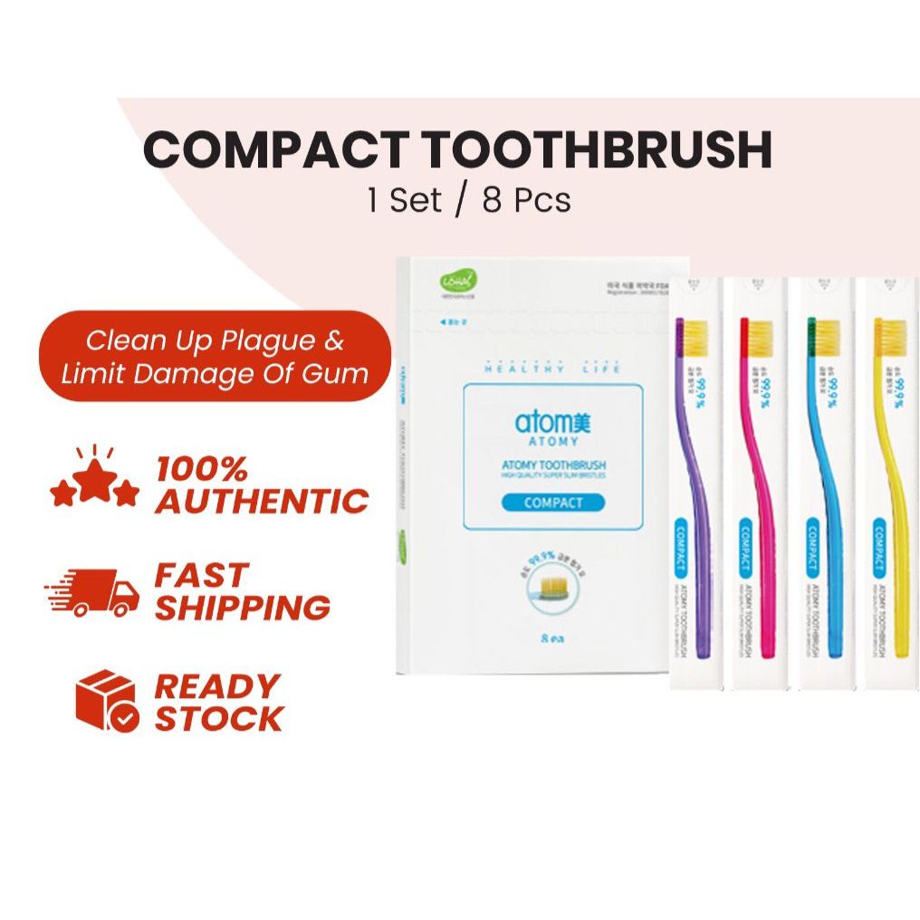 275389 Atomy Toothbrush - อะโทมี่ ทูธบรัช- 1กล่อง มี8ด้าม