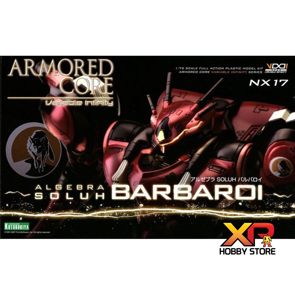 [Kotobukiya] 1/72 : Armored Core Algebra Soluh Barbaroi