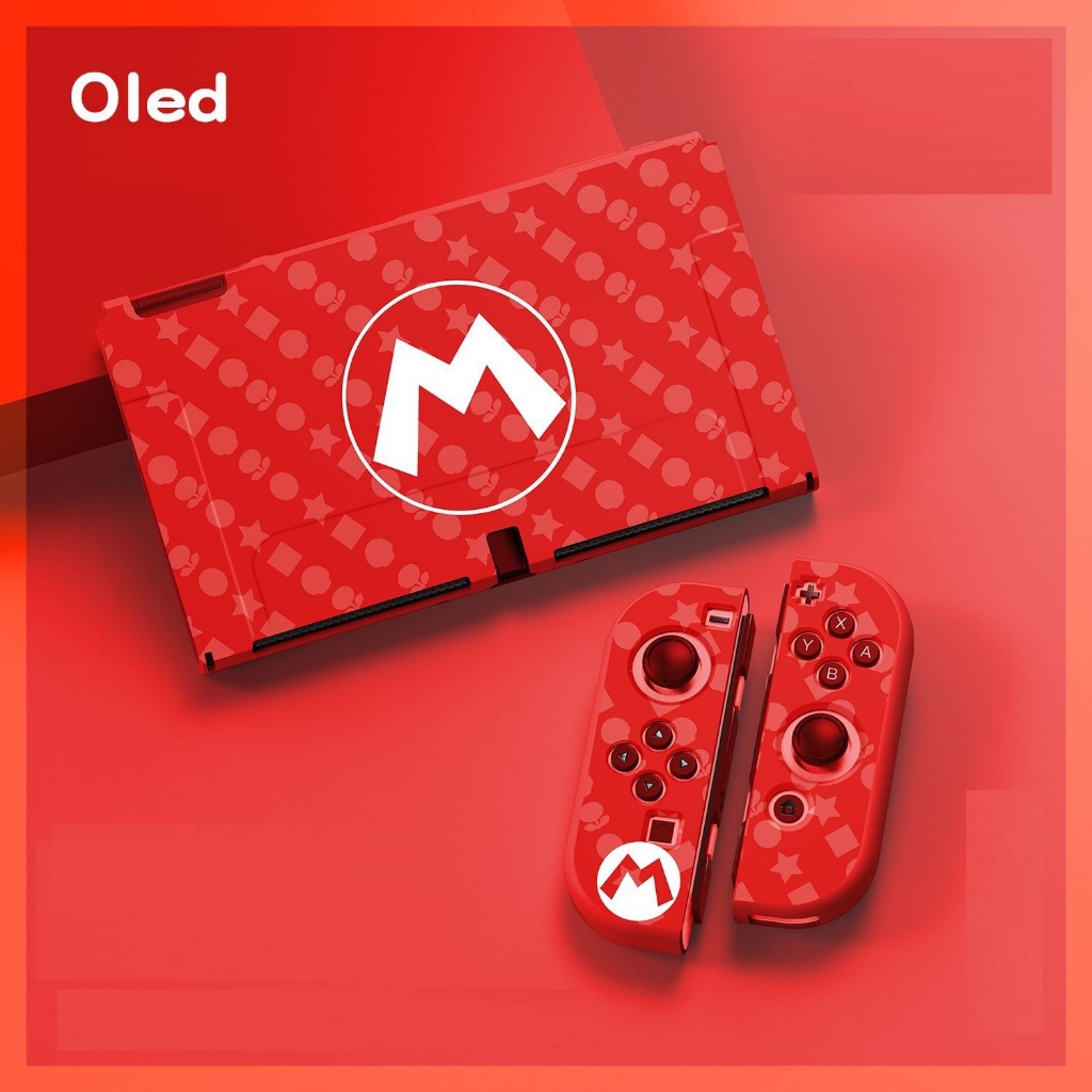 เคสนิ่มNintendo Switch oled TPU ลาย pokemon mario เนื้อยาง Nintendo switch OLED