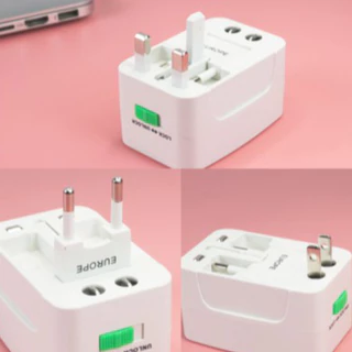 Lumira LP-002 หัวแปลงปลั๊กต่างประเทศ 4in1 2USB Universal Adapter