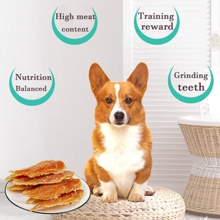【CAT&DOG】ขนมขบเคี้ยวสัตว์เลี้ยงเพื่อสุขภาพและอร่อยไก่กระตุกอาหารสัตว์เลี้ยงสุนัขอาหารสัตว์เลี้ยงรักษาสุนัขรักษาทันตก