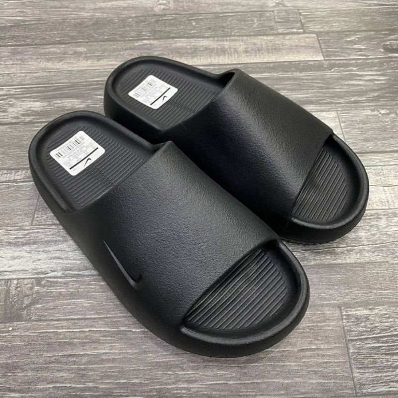รองเท้า​แตะ Nike​ Calm​ Slide​ รองเท้าแตะผู้ชาย ผู้หญิง มีป้ายCODE พื้นLogo ปั้มใน Unisex