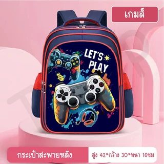 กระเป๋าเป้สะพายหลังการ์ตูน กระเป๋านักเรียนอนุบาลและประถม มีรูปแบบให้เลือกหลากหลาย สินค้าพร้อมส่งทุกสี
