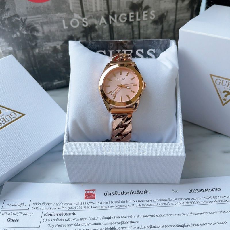 🌻สวยหรูดูแพง นาฬิกา Guess GW0653L2 SERENA ROSE GOLD