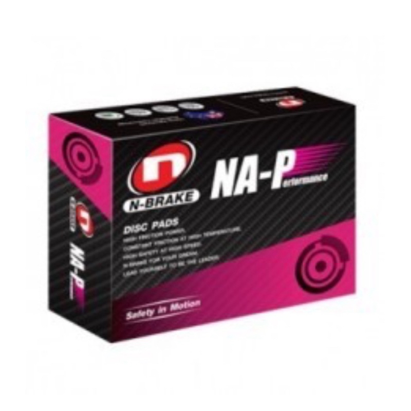 ผ้าเบรค N Brake รุ่น NA-P  nap Mercedes Benz W220 เบนซ์ CL S SL S500 S280 S320 Class DB1458 DB1453 9